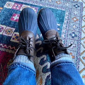 ll bean duck boot inspired